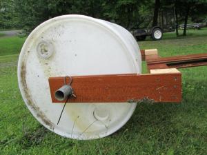 Barrel Roller For Lawn