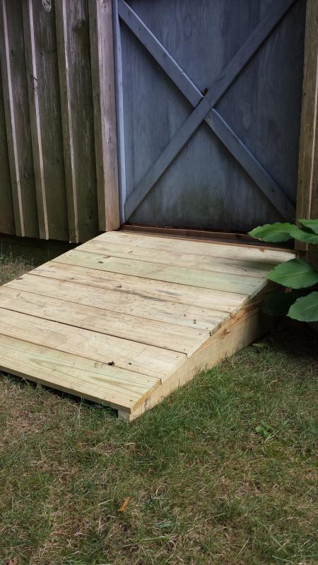 3D Target Stand and Shed Ramp - DIY - Do It Yourself 