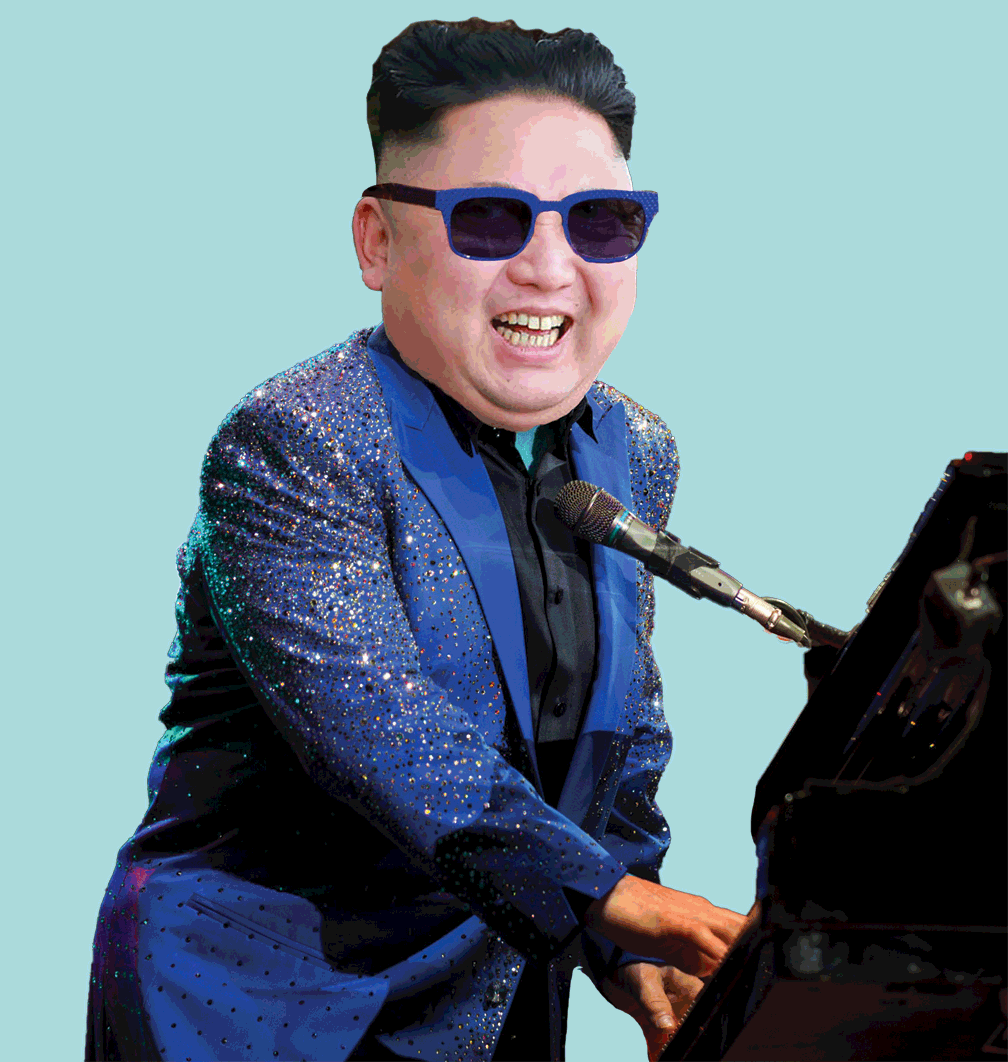 No Walmart in North Korea but Rocketman is there. 