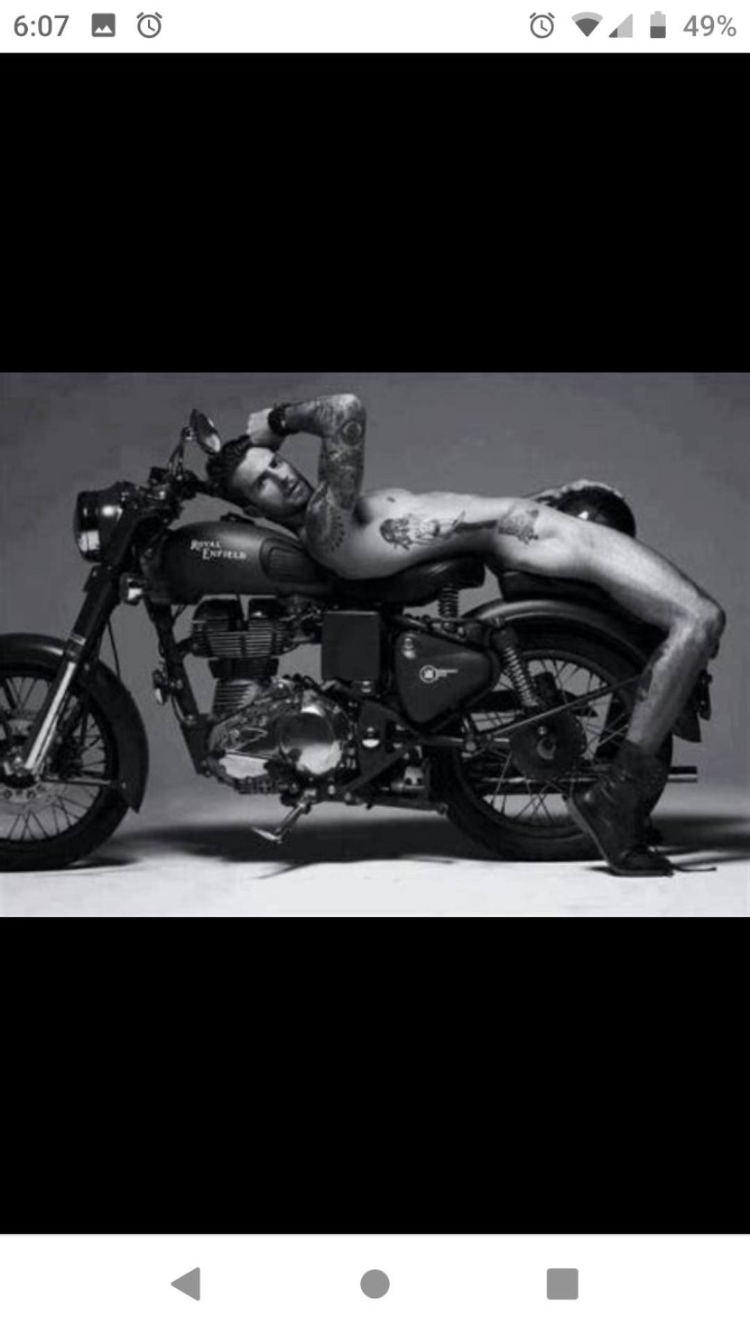 Adam levine motorcycle pic