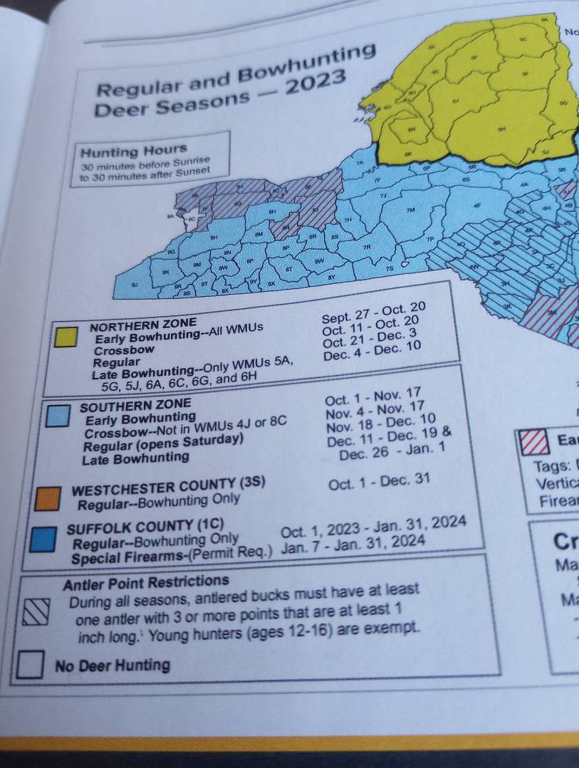 Lake Plains Antler Restrictions - Deer Hunting - Hunting New York - NY ...